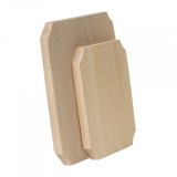 Set tocatoare drepunghiulare din lemn 2cm Zilan EXT 6068