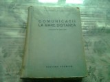 COMUNICATII LA MARE DISTANTA - V.A. NOVICOV