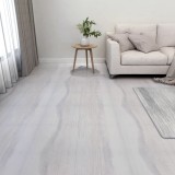 VidaXL Plăci pardoseală autoadezive 55 buc. gri deschis PVC 5,11 m&sup2;