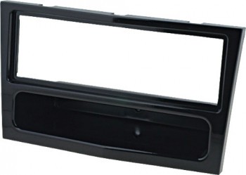 Cadru radio Opel 1 DIN negru luciu
