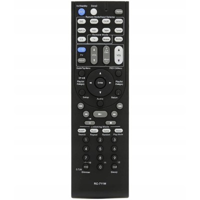 Telecomanda pentru Onkyo / Integra RC-711M, x-remote, Negru foto