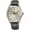 Ceas Barbatesc Seiko 5 Sports SRPJ87 Automatic, Curea Piele Neagra, Argintiu/Bej