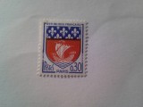 Serie 1 valoare Franta 1965 - Embleme provincii