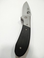 Briceag Joker, lama 8.7 cm otel inox, blocabila, maner lemn JKR651 foto