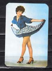 C9 4 - 1982 - Calendar de buzunar - reclama ciorapi ADESGO