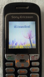 Sony-Ericsson J220i (cu baterie, fara incarcator), Negru, Orange