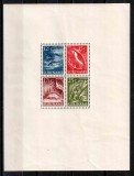 Surinam 1953 1954 1955, Mi #338-340 + 342 = Bl 1**, fauna, pesti, pasari, animale, MNH! Cota 100 &euro;! RAR!