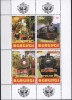 Burundi 1999 Train, Locomotives, perf. block, MNH S.002, Nestampilat