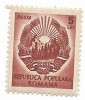 Uzuale - stema R.P.R., 5 L, 1950 - neobliterat - 4 buc., Nestampilat