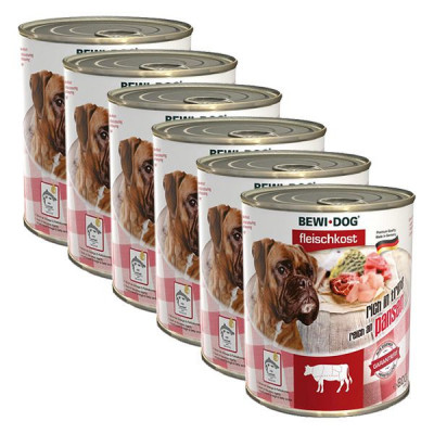 Nou Conservă BEWI DOG &amp;ndash; Beef Tripe - 6 x 800g foto