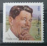 Statele Unite, SUA 2011, personalitati, presedinti SUA, Ronald Reagan, adeziv, serie completa MNH