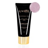Cumpara ieftin Polygel REVOMAX GEL LUXORISE Raspberry Glitz, 15ml