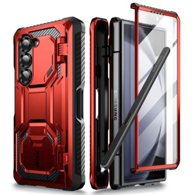 Husa pentru Samsung Galaxy Z Fold6 + Folie - I-Blason Armorbox - Ruddy foto