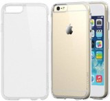Husa iPhone 6 / 6S Transparenta MyStyle, Slim 0.3mm, Protectie Camera + Folie Ecran