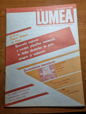 revista lumea 29 septembrie 1988 foto