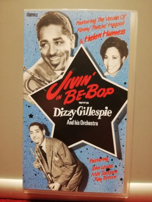 caseta VHS originala DIZZY GILLESPIE - JIVIN BE BOP (1992/STORY/UK) - Jazz/Noua foto