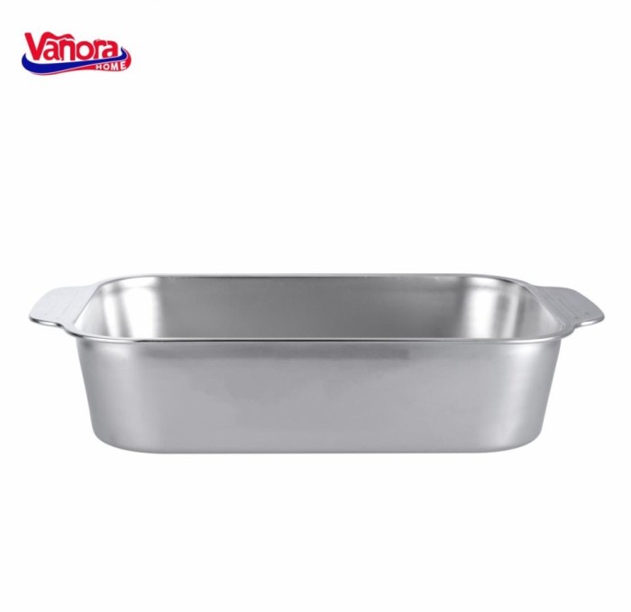 TAVA INOX 41x24.5x8.5 CM, LORA