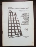 Clădiri și construcții speciale pentru industria alimentară - Niculae Georgescu, Doina Stroian (colecția EVALUAREA RAPIDĂ A CONSTRUCȚIILOR - 14)