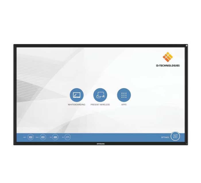 Display Interactiv i3-Technologies i3TOUCH E1086 86&quot; 4K, 20 puncte touch