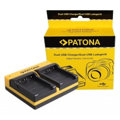 Patona Dual incarcator pentru Sony NP-FT1 NP-FR1 DSC-T1 DSC-T3 DSC-T5 DSC-T9 DSC-T10 L1 DSC-T33 DSC-T11 incl. Micro-USB cable