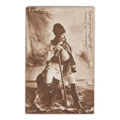 Aristide Demetriade, fotografie tip carte poștală, cu semnătură olografă