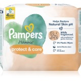 Pampers Harmonie Protect&amp;Care Șervețele umede pentru copii cu gălbenele 176 buc