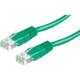 Cumpara ieftin PATCH CORD UTP GEMBIRD Cat5e cupru-aluminiu 5 m verde AWG26 PP12-5M/G