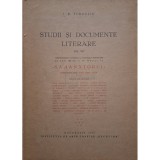 I. E. Toroutiu - Studii si documente literare, vol. VII - Samanatorul (Editia: 1936)