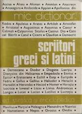 Scriitori greci si latini - Mic dictionar foto