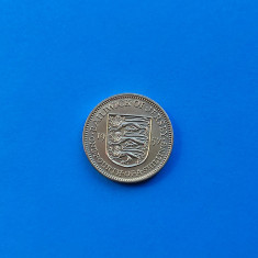 1/4 shilling 1957 Jersey-Rar