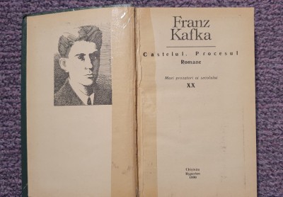 Castelul. Procesul. Franz Kafka, Chisinau 1990, 570 pagini, cartonata stare fb foto