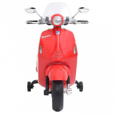 vidaXL Motocicleta electrica pentru copii Vespa GTS300, ro?u foto