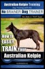 Australian Kelpie Training Dog Training with the No Brainer Dog Trainer We Make It That Easy!: How to Easily Train Your Australian Kelpie