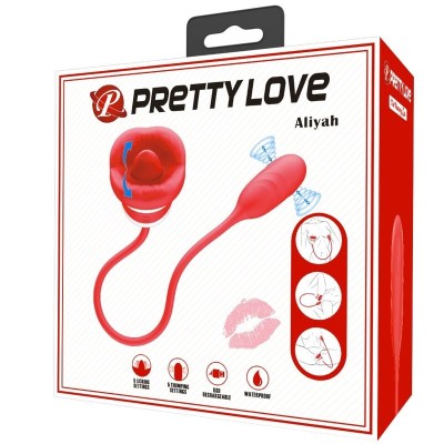 Vibrator cu 2 capete Pretty Love Aliyah foto