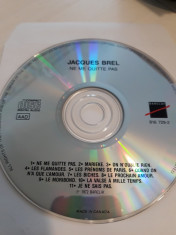 JACQUES BREL - NE ME QUITTE PAS - CD foto
