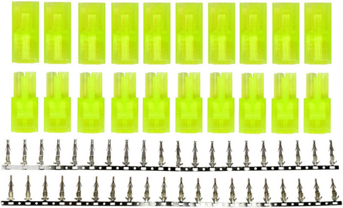 *Set conectori Mini Tamiya Male [WOSPORT]