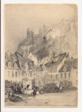 FA126 -Carte Postala- GERMANIA - Kornmarkt und Schloss in Heidelberg, necirculata