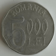 Moneda - Romania - 5000 Lei 2003 - An rar
