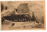 CPIB 19240 CARTE POSTALA - LACU ROSU GHILCOS CABANA TURISTILOR CCS 1956 LIBRIA..