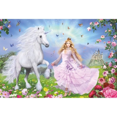 Puzzle Schmidt: Printesa unicornilor, 100 piese foto