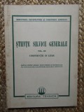 &quot;STIINTE SILVICE GENERALE - Vol. III. CONSTRUCTII IN LEMN&quot;,1950