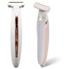 Epilator Trimmer Finishing Touch Flawless Body, Hipoalergenic, LED, Baterie Lithium-Ion, Portabil, Fara Durere, Zone Delicate