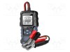 Tester acumulator QOLTEC 165x90x35mm VDC 12-24V Afișaj LCD 2,7&quot;