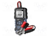 Tester acumulator QOLTEC 165x90x35mm VDC 12-24V Afișaj LCD 2,7&quot;