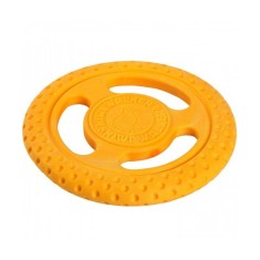 Jucarie pentru caini Kiwi Walker FRISBEE MAXI portocaliu foto