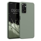 Husa kwmobile pentru Xiaomi Redmi Note 11 Pro/Redmi Note 11 Pro 5G/Redmi Note 12 Pro , Silicon, Verde, 57373.172, Carcasa