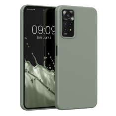 Husa kwmobile pentru Xiaomi Redmi Note 11 Pro/Redmi Note 11 Pro 5G/Redmi Note 12 Pro , Silicon, Verde, 57373.172 foto