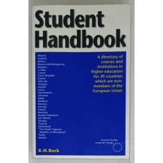 STUDENT HANDBOOK , A DIRECTORY OF COUSES AND INSTITUTIONS IN HIGHER EDUCATION ..., 1997
