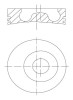 MAHLE 010 27 00 Piston