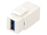 Cuplor USB 3.0 alb Goobay 79927 cu &icirc;mpingere, carcasa ABS mată